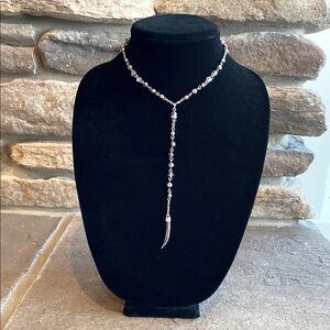 White House Black Market Horn Necklace